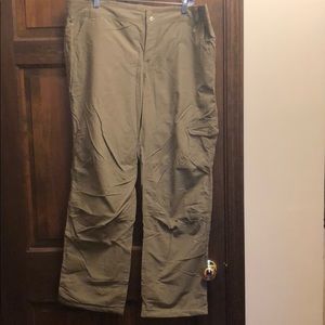 Fleece lined Columbia winter pants